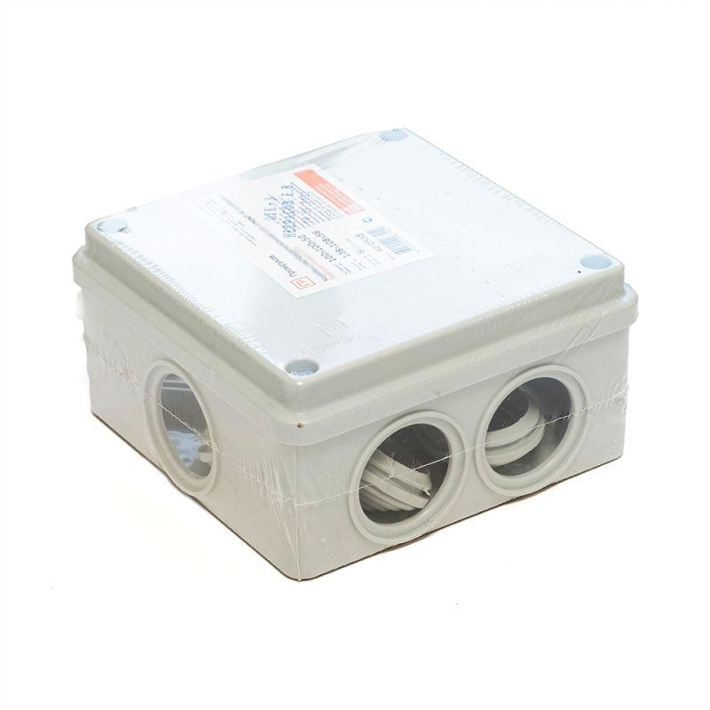  Коробка распределительная ОП безгалогенная (HF) атмосферостойкая 100х100х50 Промрукав 40-0305 фото в каталоге от BTSprom.by