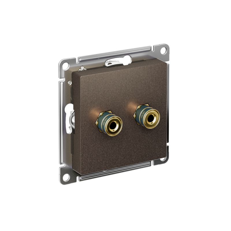 розетка аудио 2-м atlasdesign мокко se atn000687 от BTSprom.by