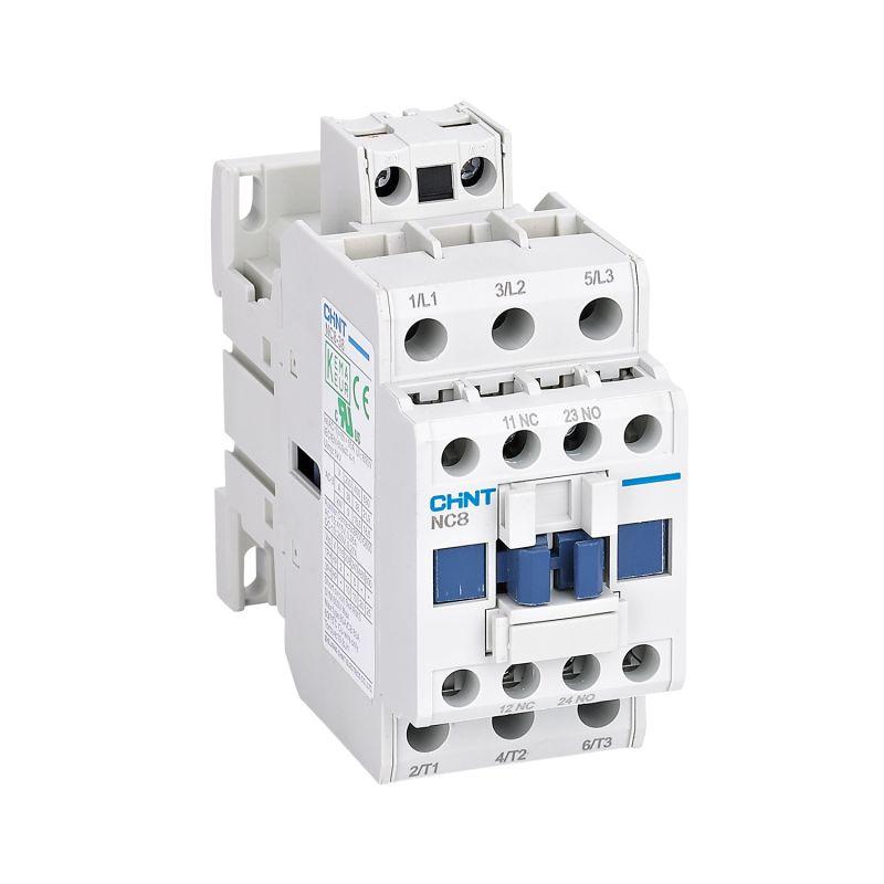 контактор nc8-25/w 3п 25а кат. 100-250в ac/dc 1но+1нз (r) chint 572296 от BTSprom.by