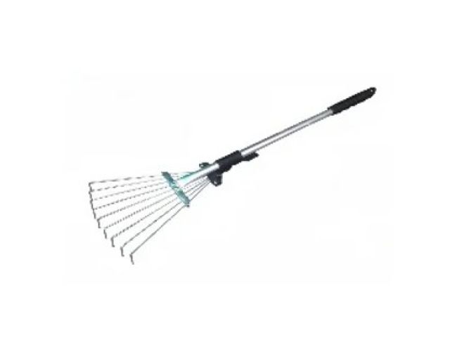 грабли веерные раздвижные малые "лидер"с мет. черенком (хозлидер) 101371 от BTSprom.by