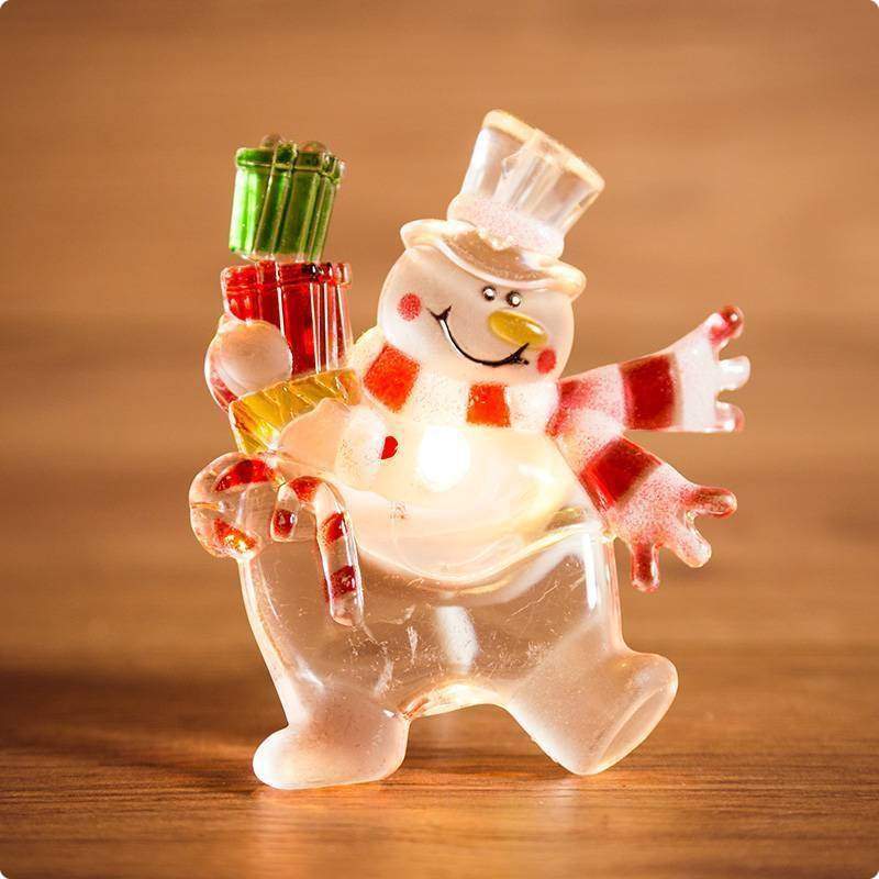 снеговик с подарком от BTSprom.by
