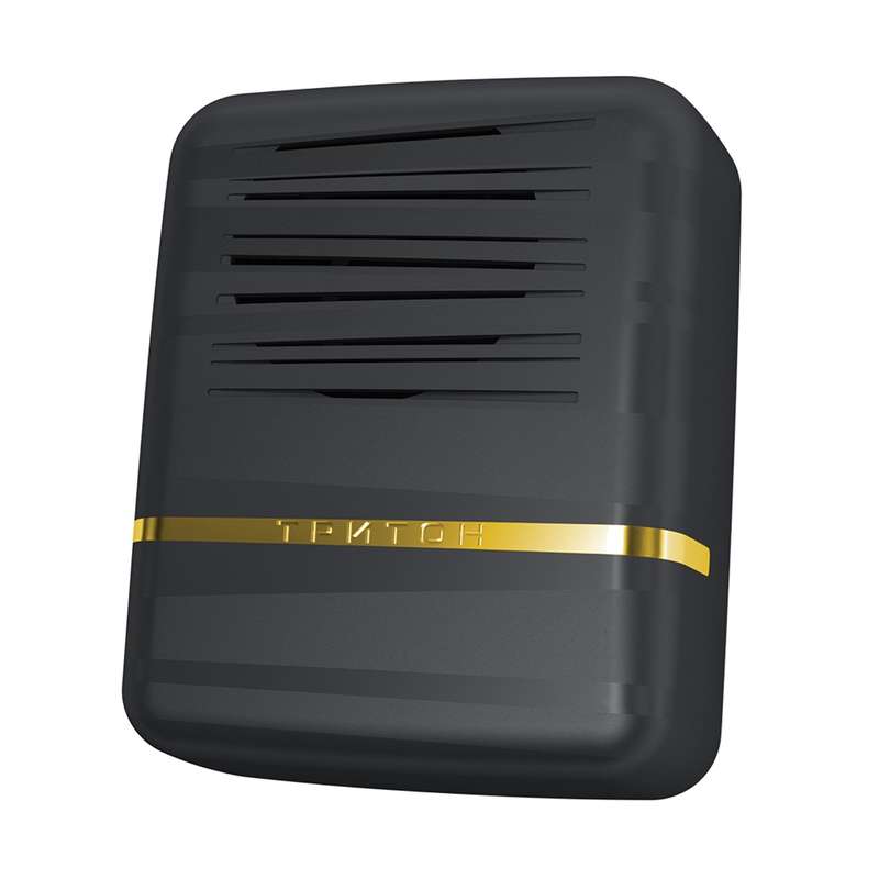 звонок проводной элегия электрон. гонг 220в 80-90дба черн./зол. тритон эз-04 от BTSprom.by