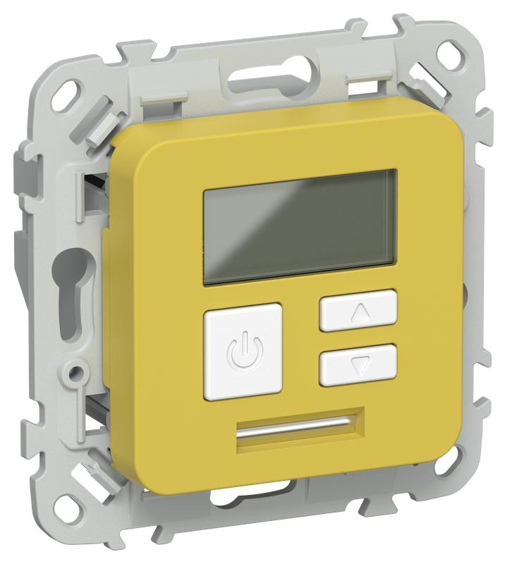 термостат электронный сп flite т-флжк 16а с дисплеем механизм желт. карри iek fi-rt11-k44 от BTSprom.by