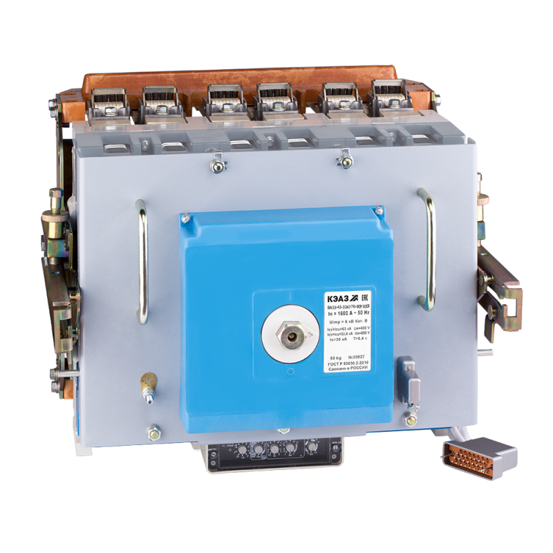 выключатель автоматический 1600а ва55-43-334770 ухл3 690в ac нр=230в ac/220в dc пэ230ac кэаз 108162 от BTSprom.by