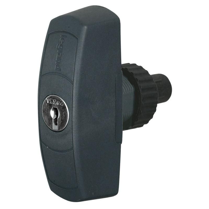 рукоятка для шкафов atlantic/inox/marina с замком 2433а leg 036806 от BTSprom.by