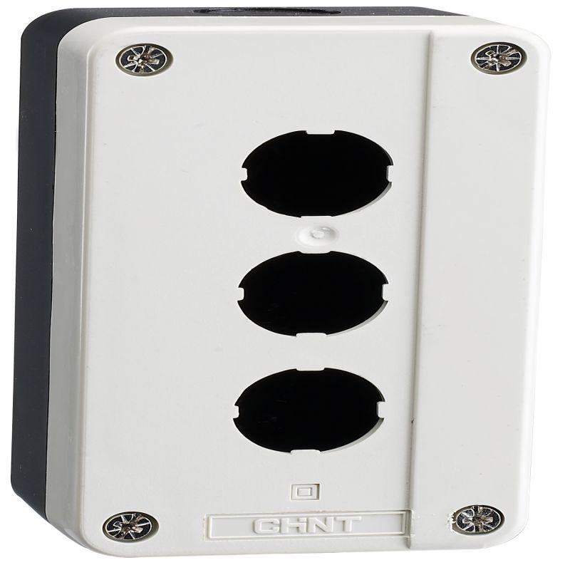 корпус для кнопок np2 3 места np2-b03 (r) chint 575577 от BTSprom.by