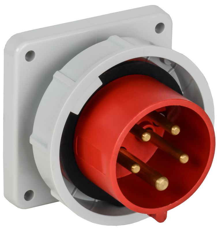 вилка встраиваемая сси-3252 32а 6ч 380в 3p+pe+n ip67 iek psr32-032-5-0-67 от BTSprom.by