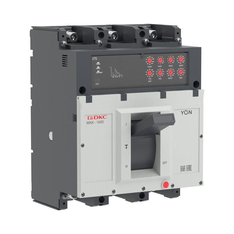 выключатель автоматический 3p 1000а 100ка pro mnx1600h при ac415v расцепитель ets yon mnx1600h3pets1000 от BTSprom.by