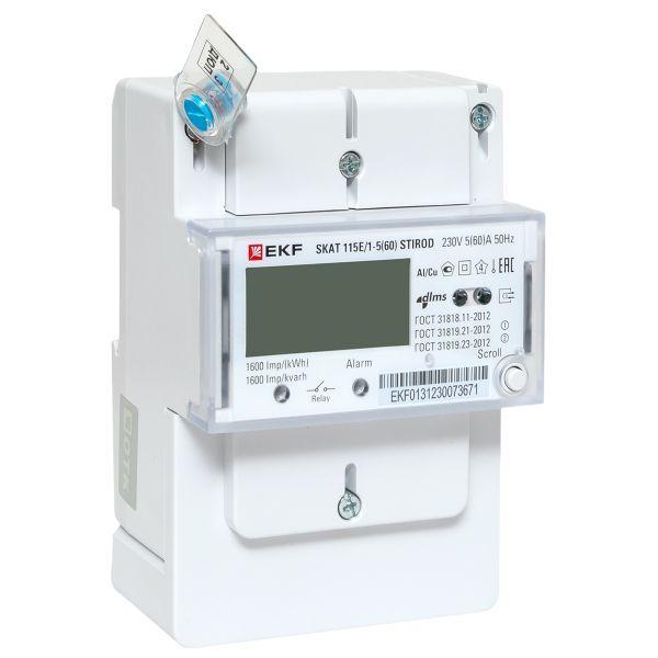 счетчик skat 115e/1-5(60) stirod 1ф 2т мск+0 ekf 11503r от BTSprom.by