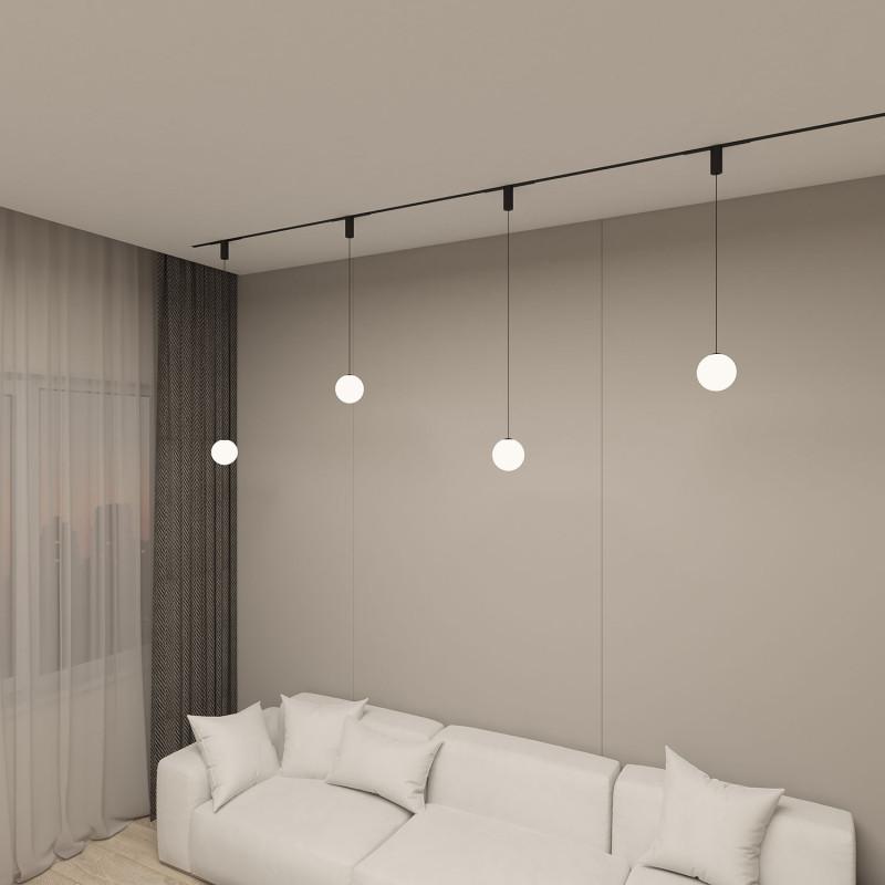  Светильник SMART MOON 5Вт 3000К-6000К 130мм DIM подвесной акрил черн. DENKIRS 717193 фото в каталоге от BTSprom.by