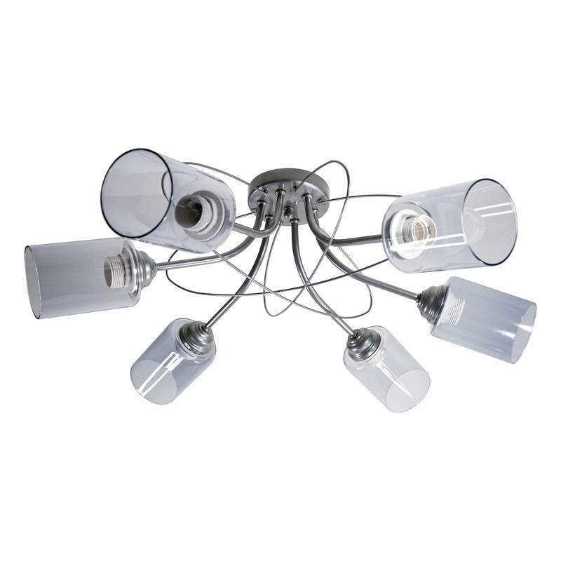  Светильник "Орбиталь" 161 (плафон 8386) НСБ 01-6х60-106 Е27 ИУ потолочн. хром Элетех 1005404478 фото в каталоге от BTSprom.by