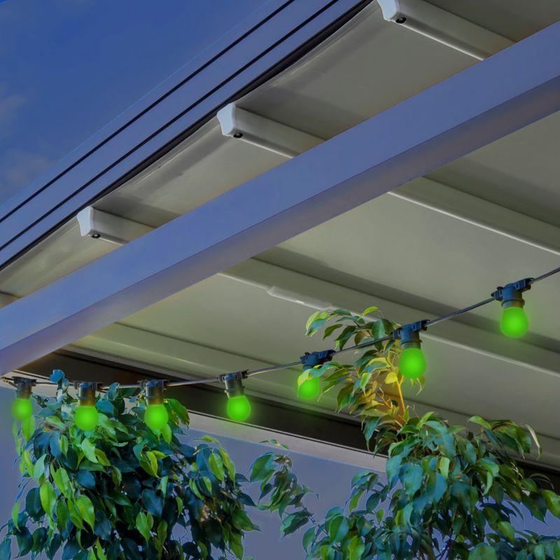  Гирлянда светодиодная Белт Лайт Holiday 10 ламп 7.7м зел. IP44 GAUSS HL061 фото в каталоге от BTSprom.by