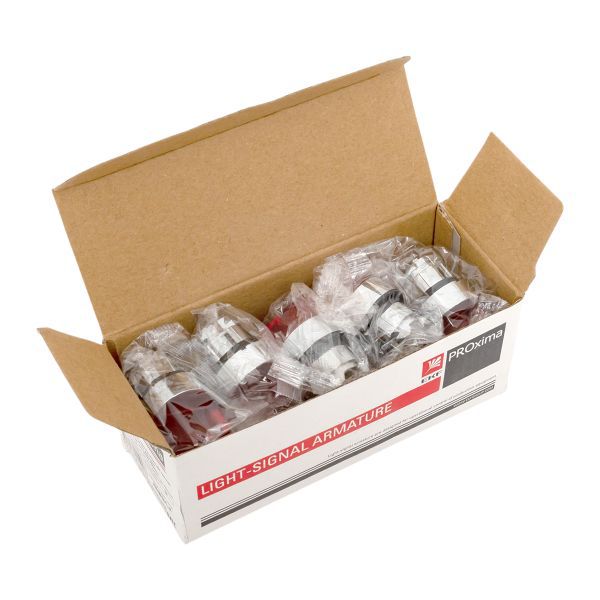  Механизм переключателя исполнительный ХB4 красн. на 2 положения возвратный без фиксации с подсветкой с короткой ручкой PROxima EKF XB4BD2L-R фото в каталоге от BTSprom.by