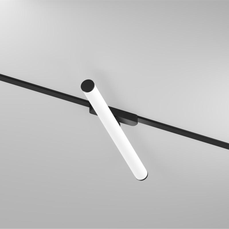 светильник для трека air ray 4000 со светодиодом l500хw35хh79мм 33 48в dc 12вт ra=90 120град. 4000к ip20 черн. алюм. denkirs dk5355-bk от BTSprom.by