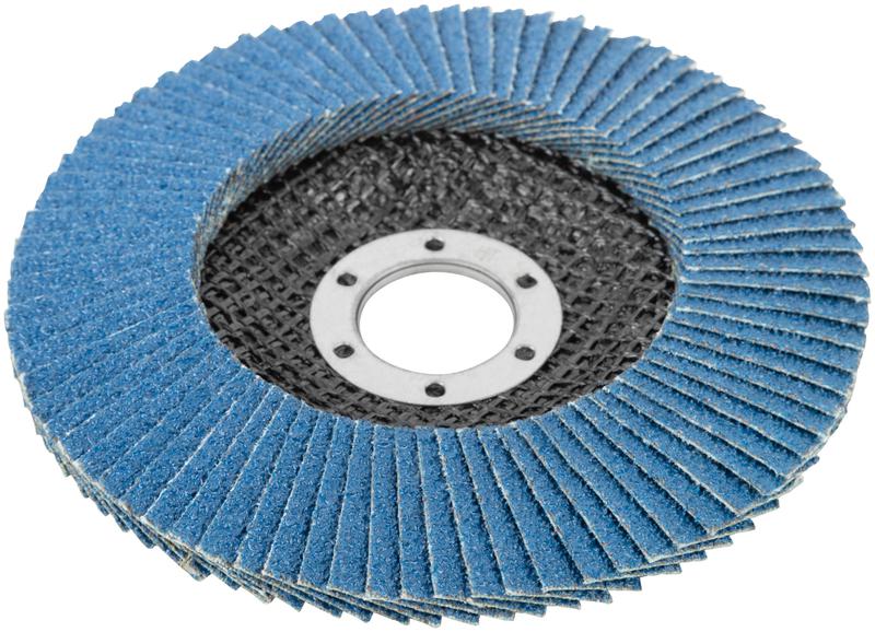  Круг лепестковый торцевой циркониевый 125мм Р 40 FIT 39966 фото в каталоге от BTSprom.by