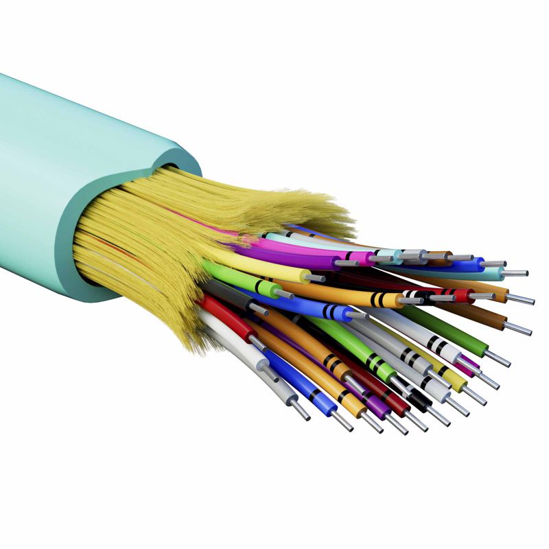 кабель волоконно-оптический распределительный арамидные упрочняющие нити для внутренней прокладки нг(a)-hfltx 32 ов категорияom3 (g.651.1) плотный буфер 0.4кн барабан 500м dkc rndt3c32aq03-e от BTSprom.by