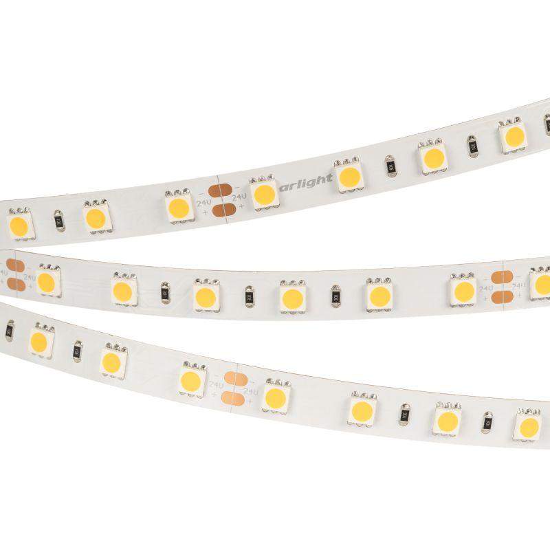 лента светодиодная rt-b60-10mm 24v cool 8000к 14.4вт/м ip20 5060 (уп.5м) arlight 013757(2) от BTSprom.by
