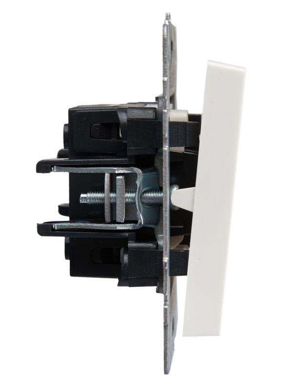  Выключатель проходной 1-кл. СП BRITE ВС10-1-7-БрБ 10А с индик. механизм бел. IEK BR-V12-1-10-K01 фото в каталоге от BTSprom.by