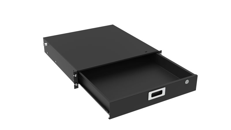 ящик выдвижной 19дюйм 2u 460мм черн. рф itk zp-ssb05-2u-45-r от BTSprom.by