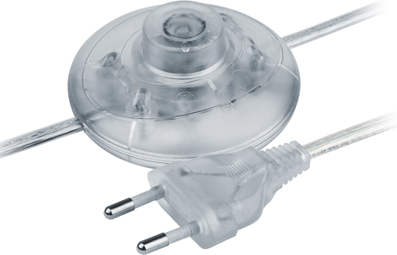 шнур 61 719 nps-fs01-170-2х0.5-tr 1.7м с выкл. прозр. navigator 61719 от BTSprom.by