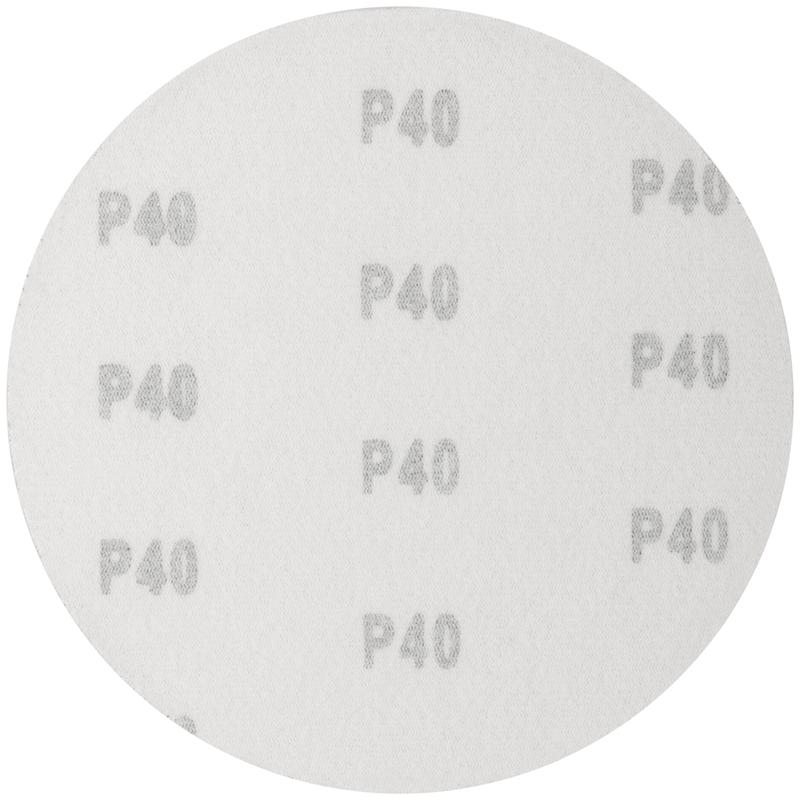  Круг шлифовальный сплошные (липучка) алюм./оксид 150мм (уп.5шт) Р 40 FIT 39802 фото в каталоге от BTSprom.by