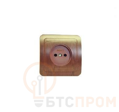 Розетка 1-м СП Mimoza N 16А IP20 без заземл. керамика дуб/дуб Makel 24202 фото в каталоге от BTSprom.by  Розетка 1-м СП Mimoza N 16А IP20 без заземл. керамика дуб/дуб Makel 24202 фото в каталоге от BTSprom.by