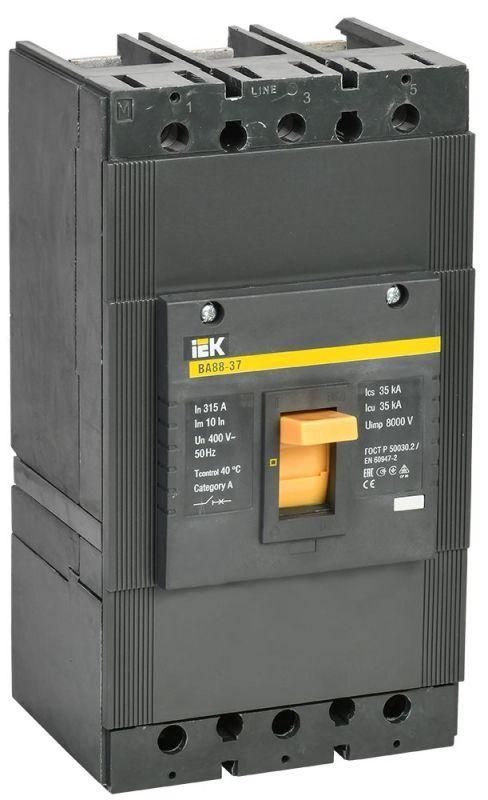 выключатель автоматический 3п 315а 35ка ва 88-37 karat iek sva40-3-0315 от BTSprom.by
