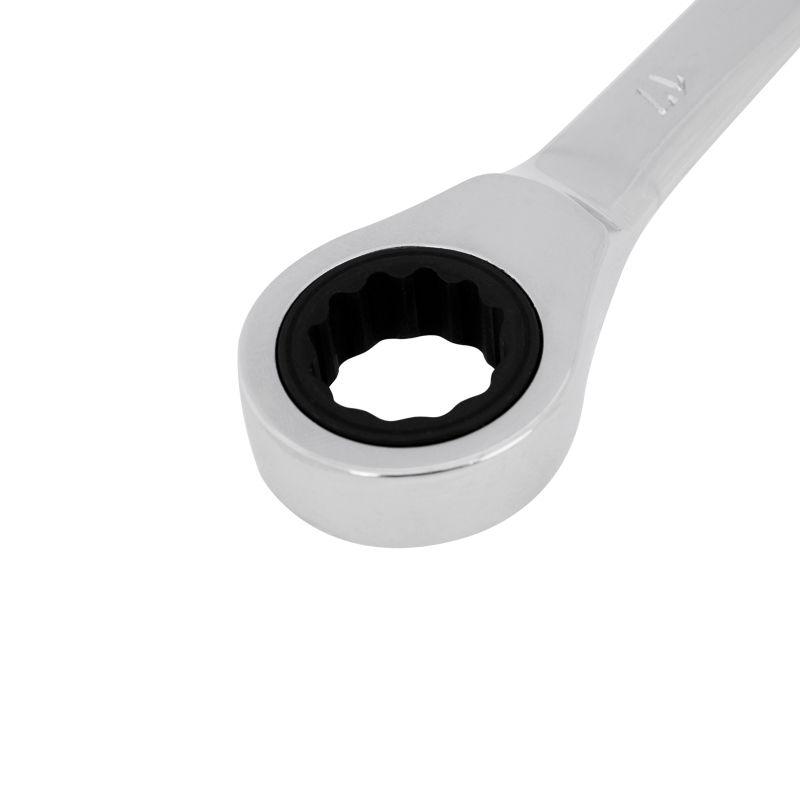  Ключ комбинированный трещоточный 17мм CrV зеркальный хром Rexant 12-5812-1 фото в каталоге от BTSprom.by