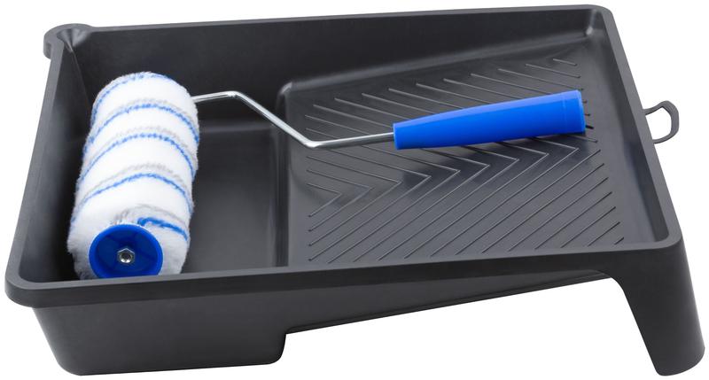  Набор малярный "Универсальный № 1" (ванночка 345х315мм+валик полиакрил 180мм) MOS 03050М фото в каталоге от BTSprom.by