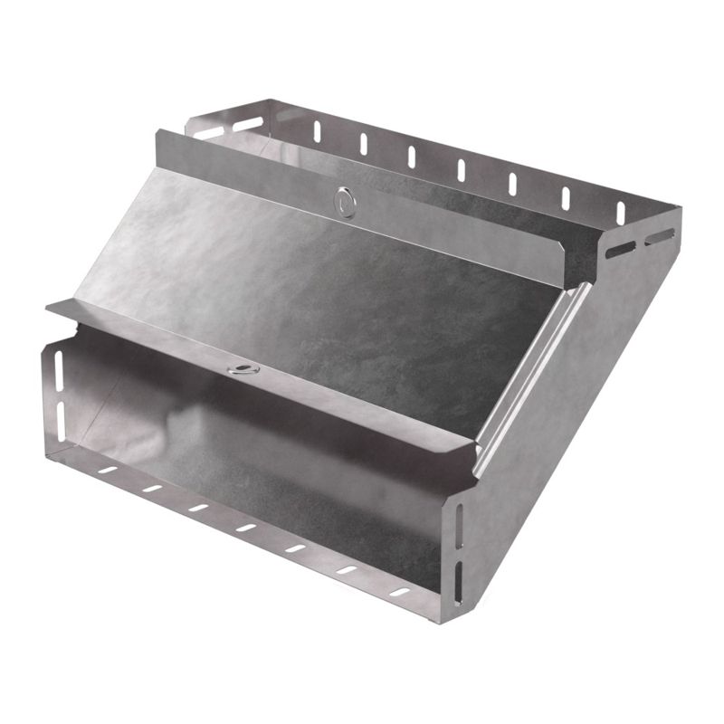 Угол для лотка вертикальный внутренний 90град. 400х100 Стандарт с крышкой Промрукав PR16.0603 от BTSprom.by