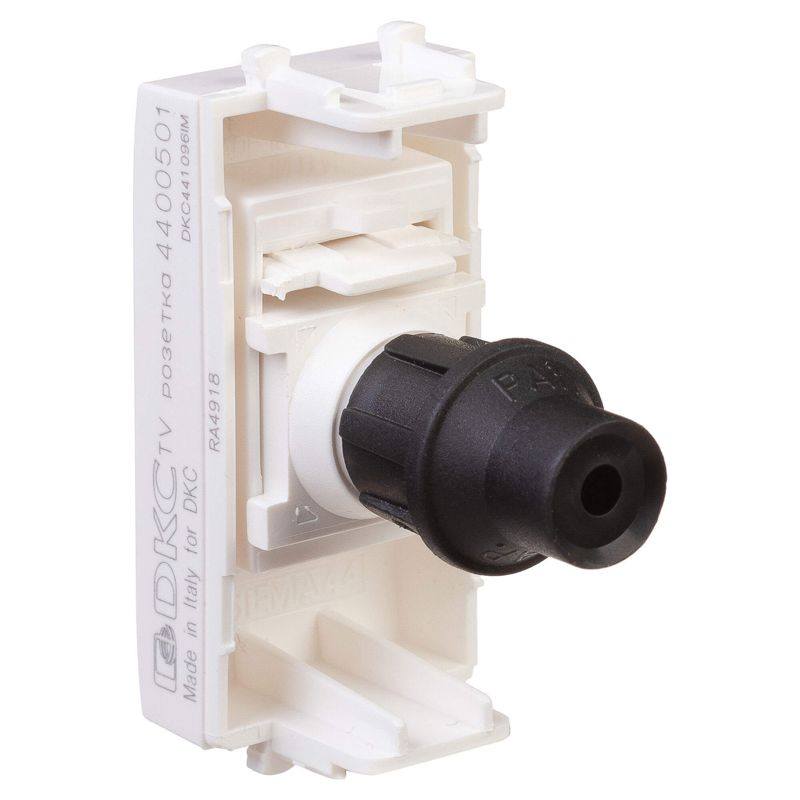  Розетка телевизионная одиночная TV 1мод. Avanti "Белое облако" 16А модульная DKC 4400501 фото в каталоге от BTSprom.by