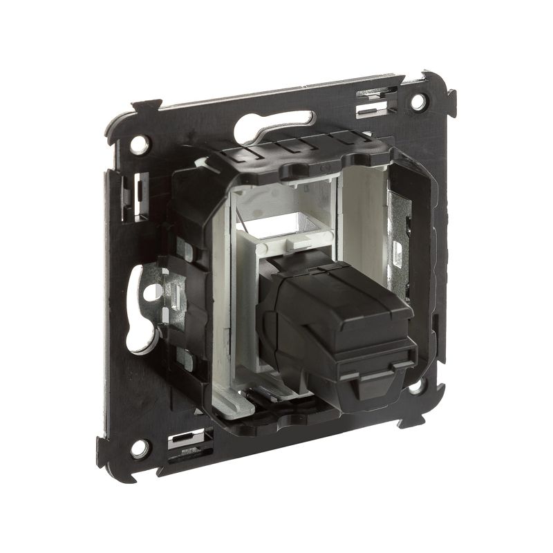  Розетка HDMI 1-м СП Avanti "Закаленная сталь" тип А-А DKC 4404253 фото в каталоге от BTSprom.by