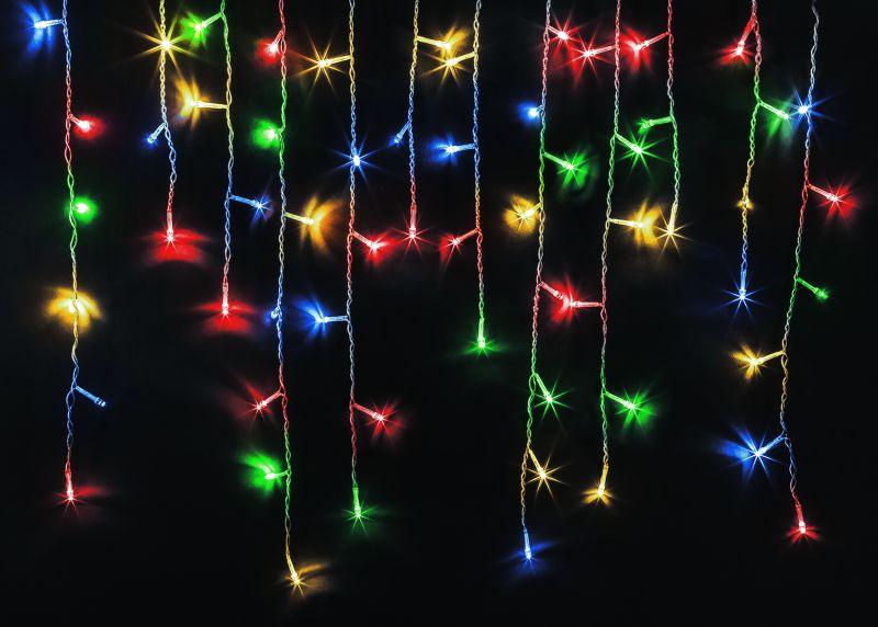 гирлянда светодиодная "бахрома" 93 644 ngf-d021-03 2х0.5м 100led rgby ip44 эффект мерцания tr navigator 93644 от BTSprom.by