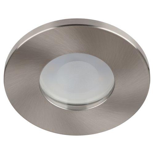  Светильник WR3 SN MR16/GU5.3 IP44 встраив. влагозащ. сатин/никель Эра Б0054366 фото в каталоге от BTSprom.by