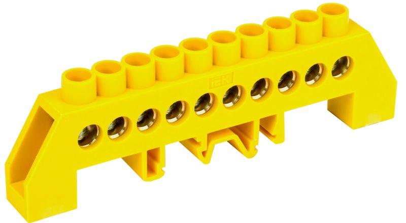 шина pe "земля" в комб. din-изол. "стойка" шни-8х12-10-кс-ж iek ynn10-812-10dp-k05 от BTSprom.by