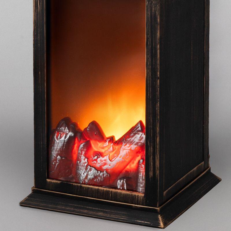  Камин светодиодный "Рустик" 14х14х28см с эффектом живого огня 3хAA (не в комплекте) Neon-Night 511-028 фото в каталоге от BTSprom.by