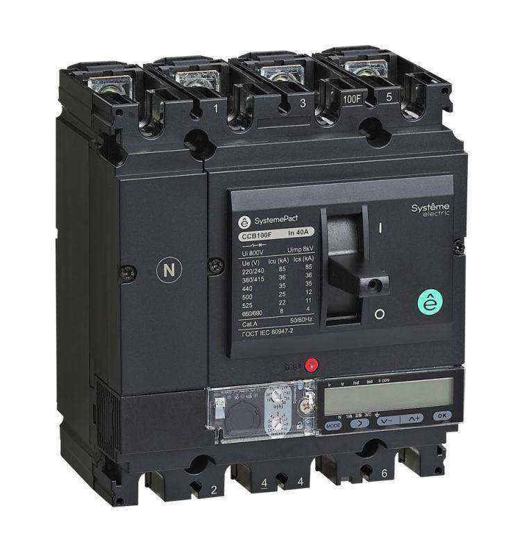 выключатель автоматический spc160 100ка s5.2e 4p4d 160а se spc160s16052e4dfc от BTSprom.by