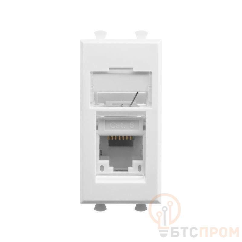 Розетка компьютерная 1мод. Avanti "Белое облако" RJ45 кат.6 модульная DKC 4400291 фото в каталоге от BTSprom.by  Розетка компьютерная 1мод. Avanti "Белое облако" RJ45 кат.6 модульная DKC 4400291 фото в каталоге от BTSprom.by