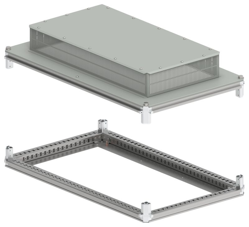 крыша и основание 600х1000 ip31 format под фланец iek fo-00-kof-060-100-31 от BTSprom.by