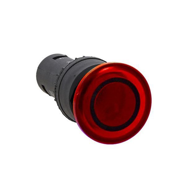 кнопка "грибок" sw2c-md no+nc 24в с подсветкой красн. proxima ekf sw2c-md-rr-24 от BTSprom.by