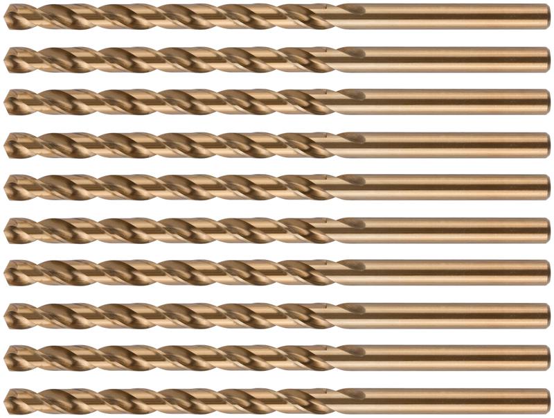  Сверло по металлу удлиненное Profi с кобальтом 5% 8х165мм (уп.10шт) Cutop 48-8-165 фото в каталоге от BTSprom.by