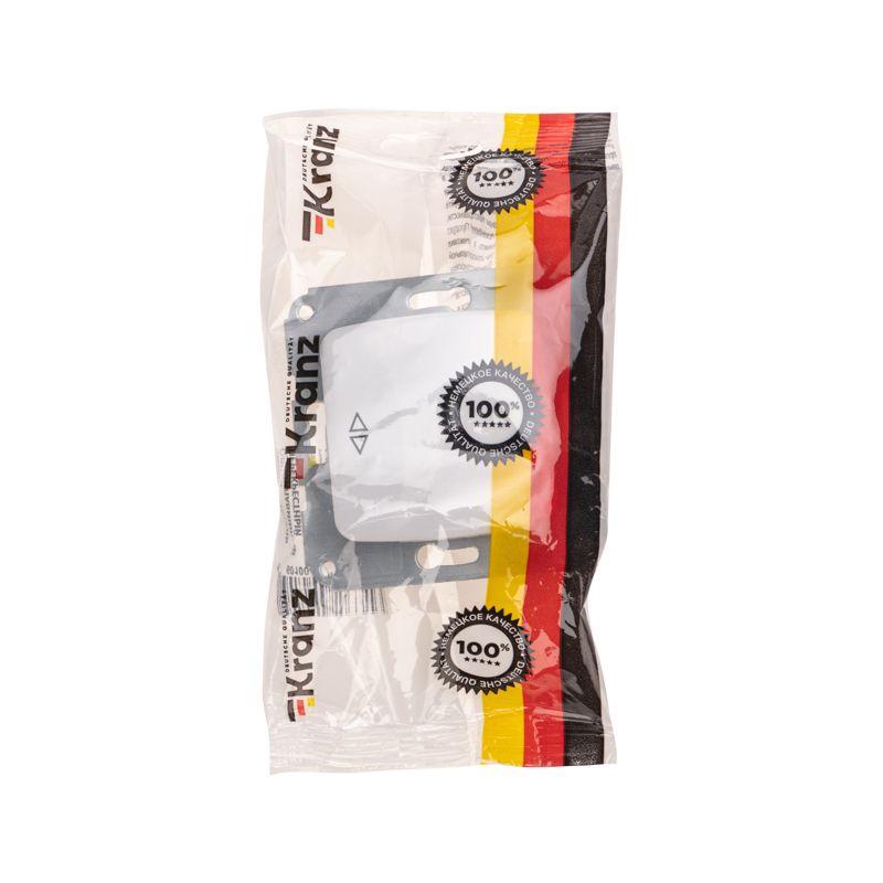  Переключатель перекрестный 1-кл. СП DEA 10А механизм бел. Kranz KR-78-0208 фото в каталоге от BTSprom.by