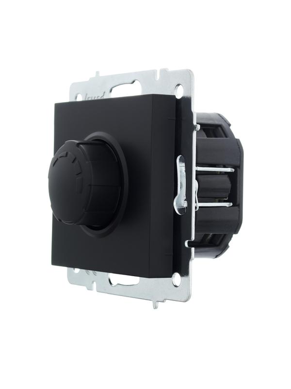  Механизм светорегулятора СП 1000Вт VESNA черн. бархат LEZARD 742-4288-157 фото в каталоге от BTSprom.by