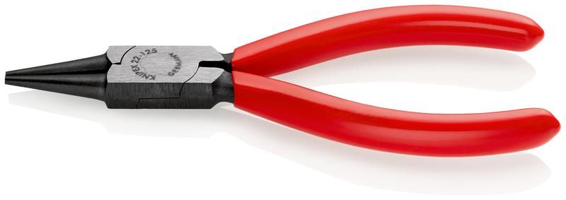 круглогубцы губки d2х27мм l-125мм обливные рукоятки черн. knipex kn-2201125 от BTSprom.by