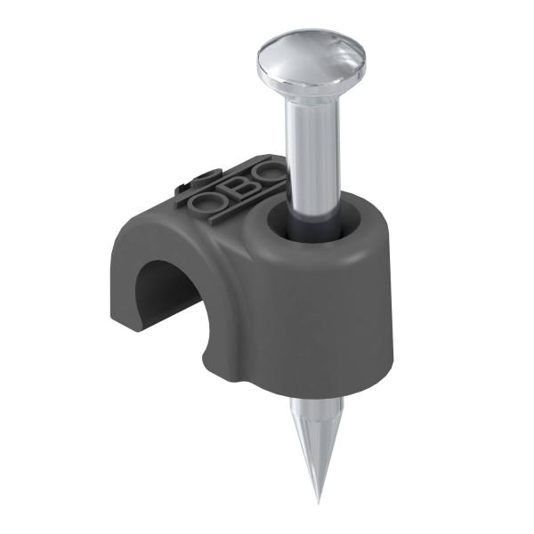 скоба крепежная с гвоздем d7мм l25 2007 25 sw obo 2232146 от BTSprom.by