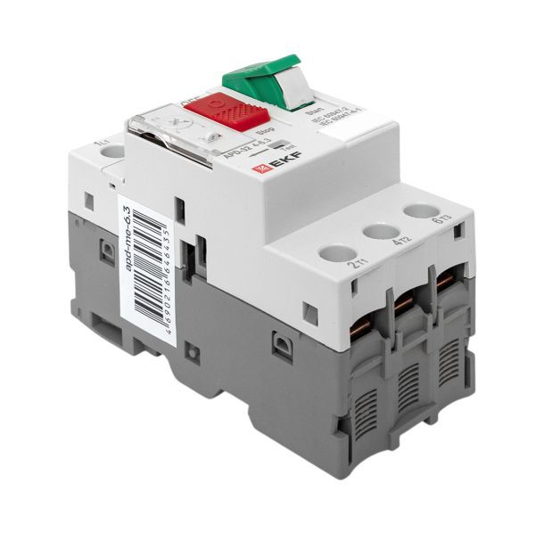  Выключатель автоматический для защиты двигателя АПД-32 4-6.3А EKF apd-me-6.3 фото в каталоге от BTSprom.by