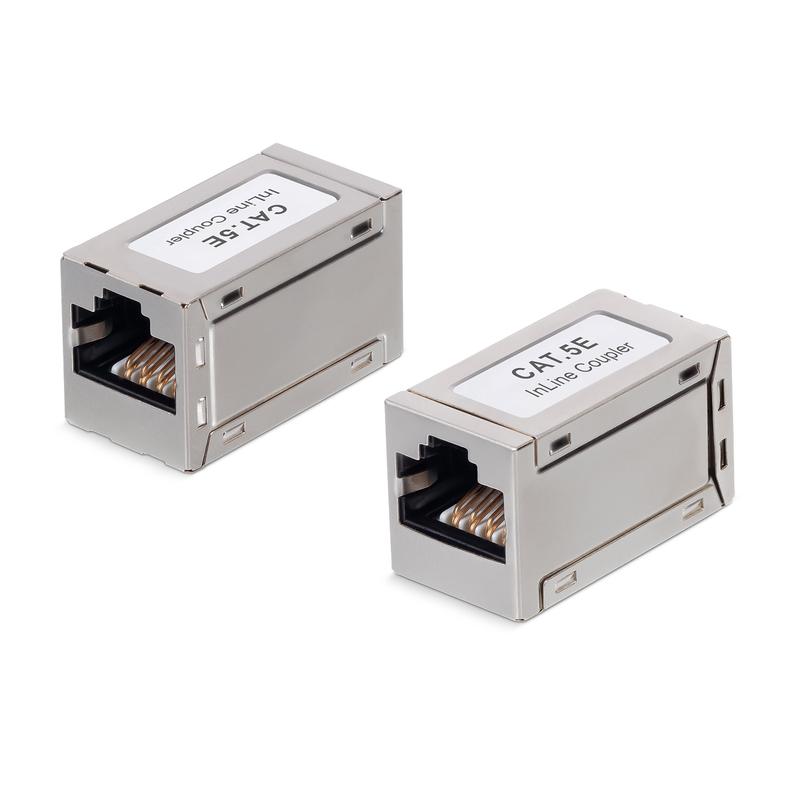 адаптер проходной ca-8p8c-c5e-sh rj45-rj45 (8p8c) кат.5e экранир. cabeus 9676c от BTSprom.by