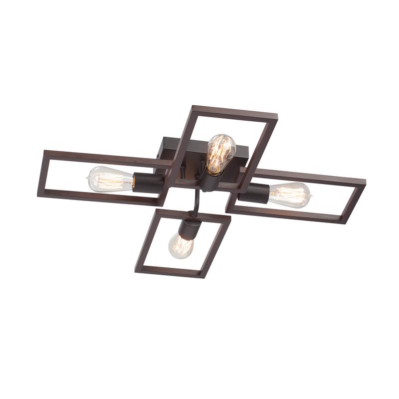 люстра 4xe27 макс. 40вт vitaluce v3031-7/4pl от BTSprom.by