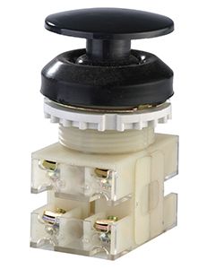 кнопка вк-30-10-22130-54 у2 черн. 2з+2р гриб. без фикс. ip54 10а 660в электротехник et055279 от BTSprom.by