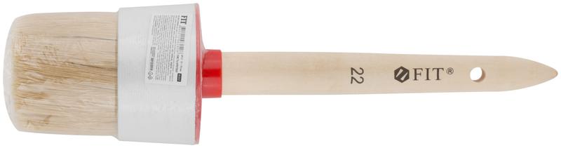 Кисть круглая натур. светл. щетина №22 (70мм) FIT 01312 фото в каталоге от BTSprom.by